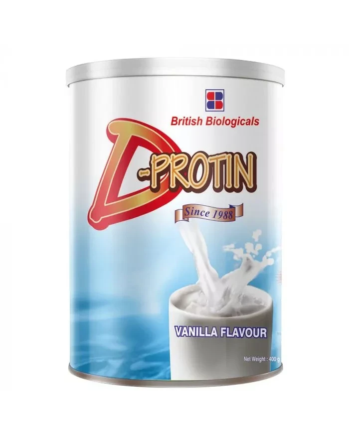 D-Protin Vanilla Flavour Powder 400 gm